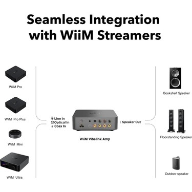 WiiM VIBELINK AMP POWER AMPLIFIKATOR
