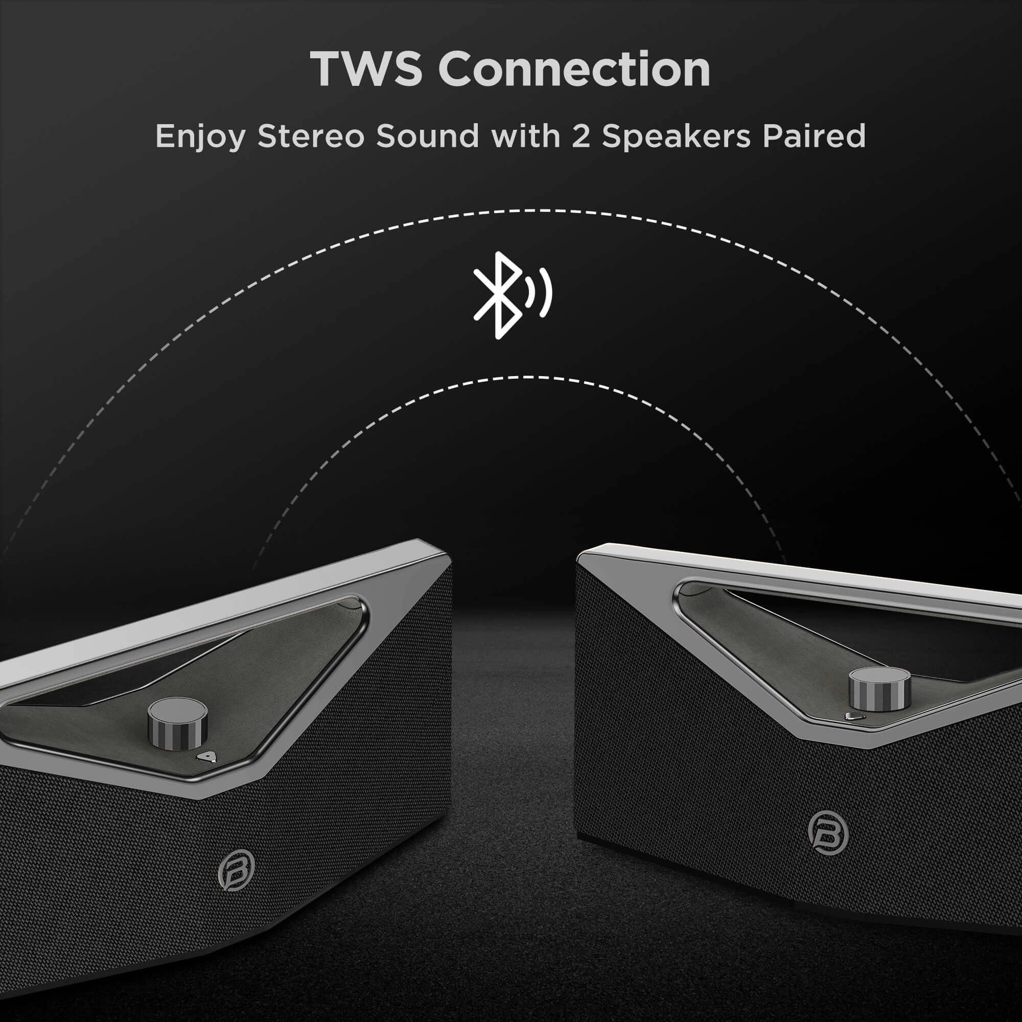 BUGANI Brief Pro Bluetooth Hoparlör – 60W Güç 