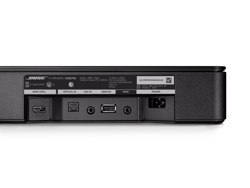 Bose TV Speaker Kompakt Soundbar ile TV Sesinde Net Diyaloglar