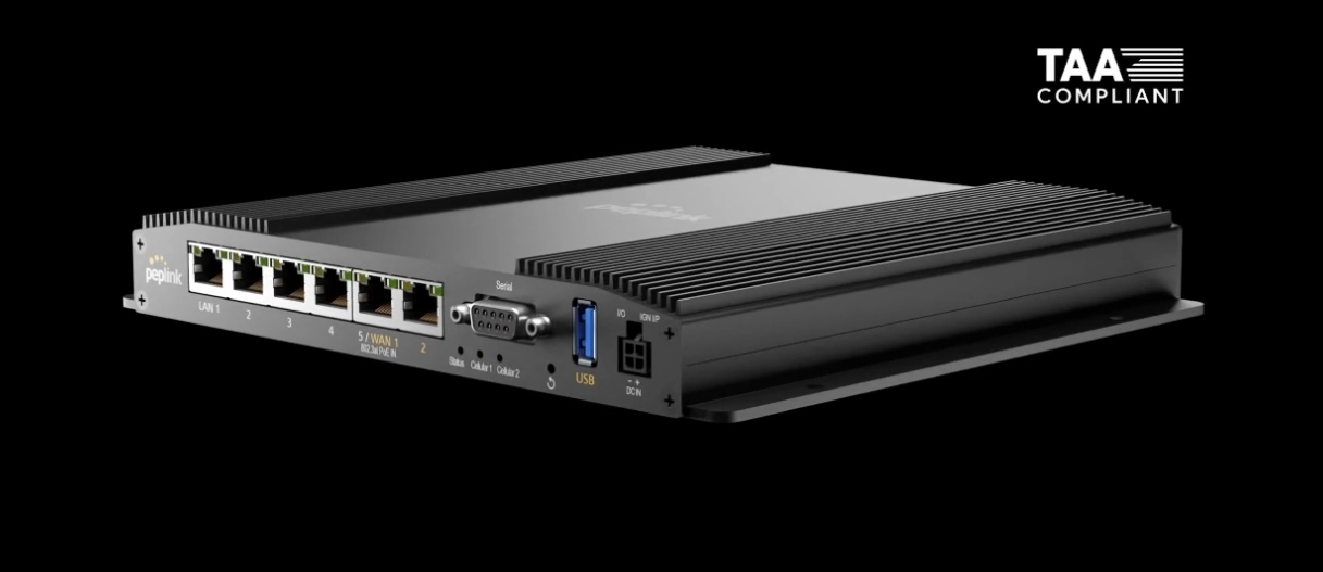 Peplink BR2 Pro Endüstriyel Dual 5G SD-WAN Router