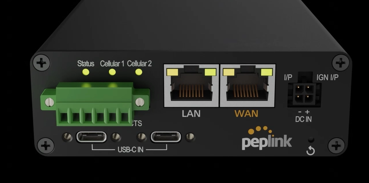 Peplink MAX Transit Duo Pro Endüstriyel Wi-Fi 6 Mobil Router 