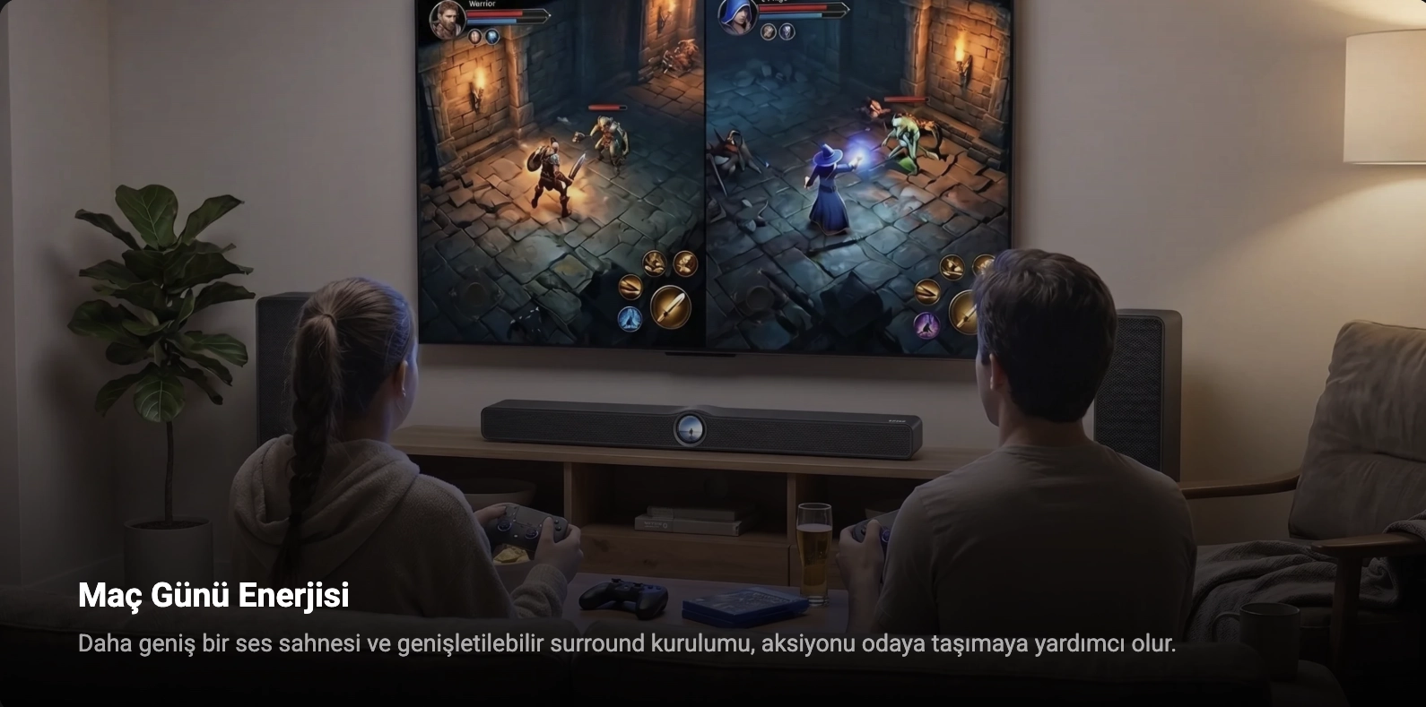 WIIM BAR Kablosuz Hoparlör Sistemi