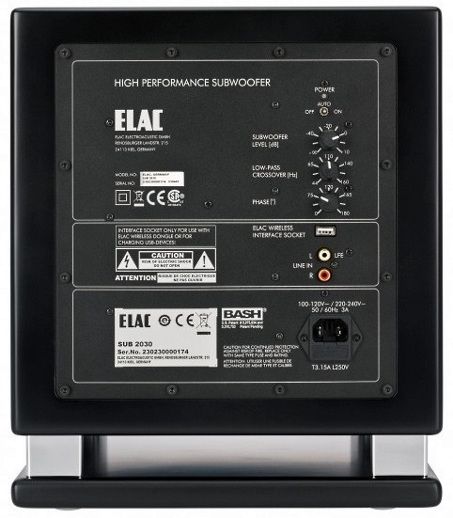 ELAC SUB 2030 Powered Subwoofer