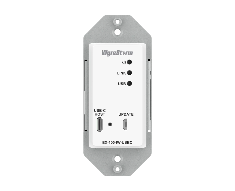 WyreStorm EX-100-IW-USBC USB 3.2 In-Wall HDBaseT Extender Kit