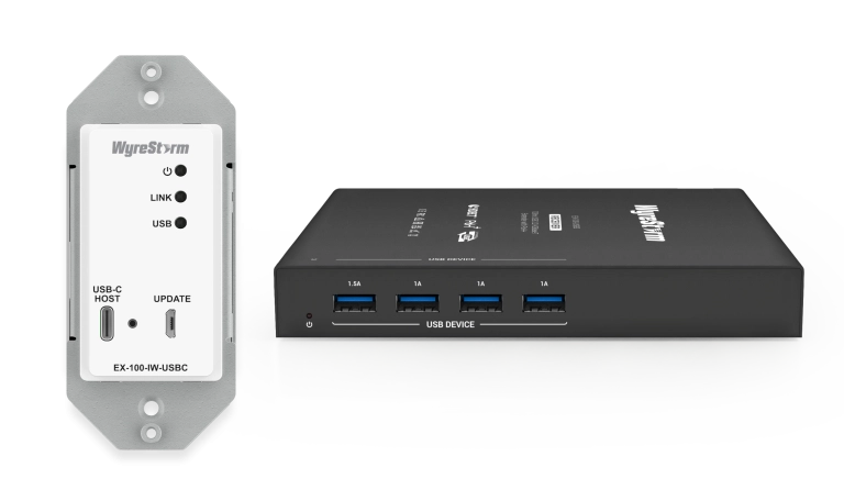 WyreStorm EX-100-IW-USBC USB 3.2 In-Wall HDBaseT Extender Kit
