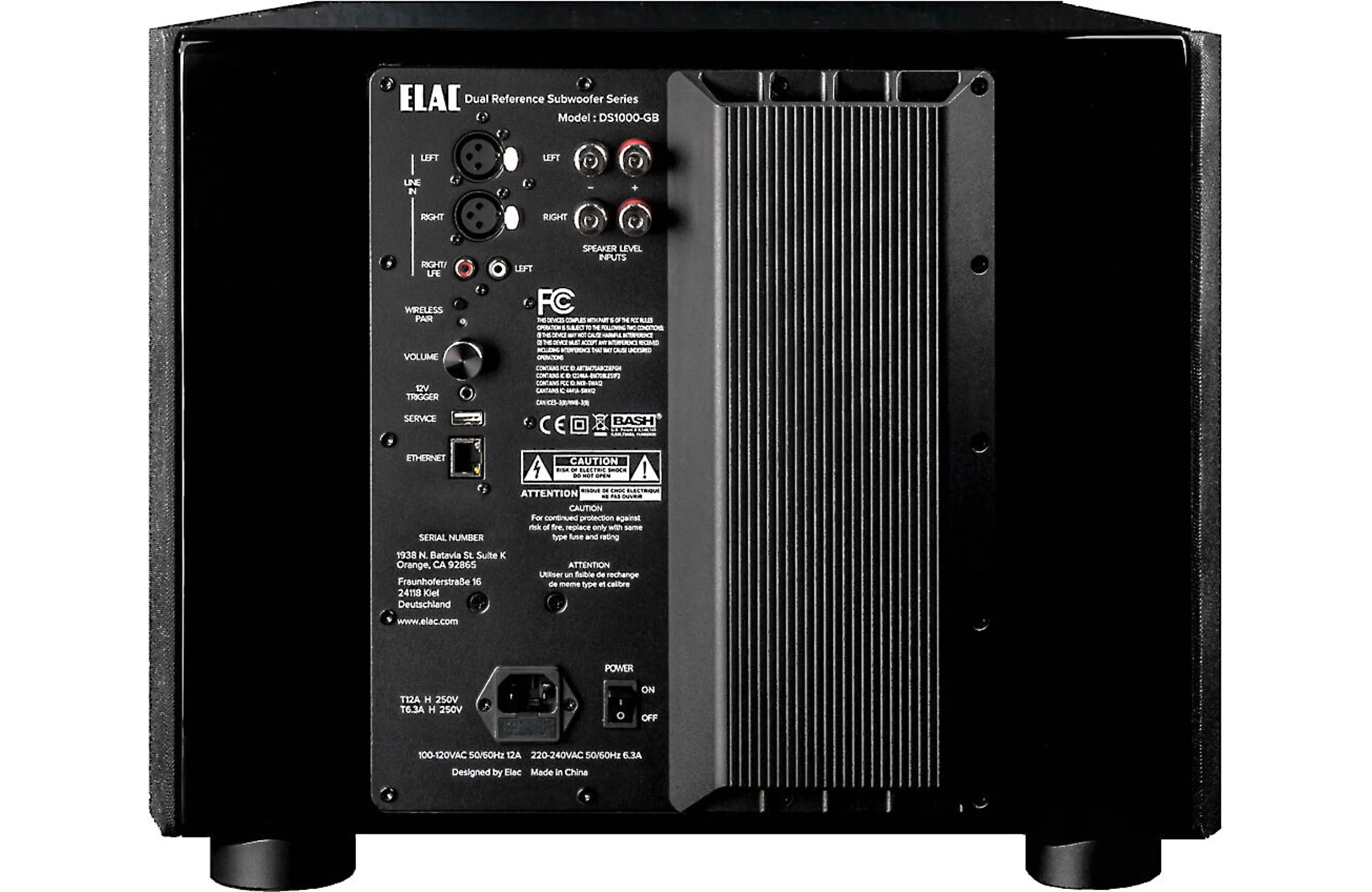 ELAC VARRO DS1000-GB Dual Reference 10” Subwoofer