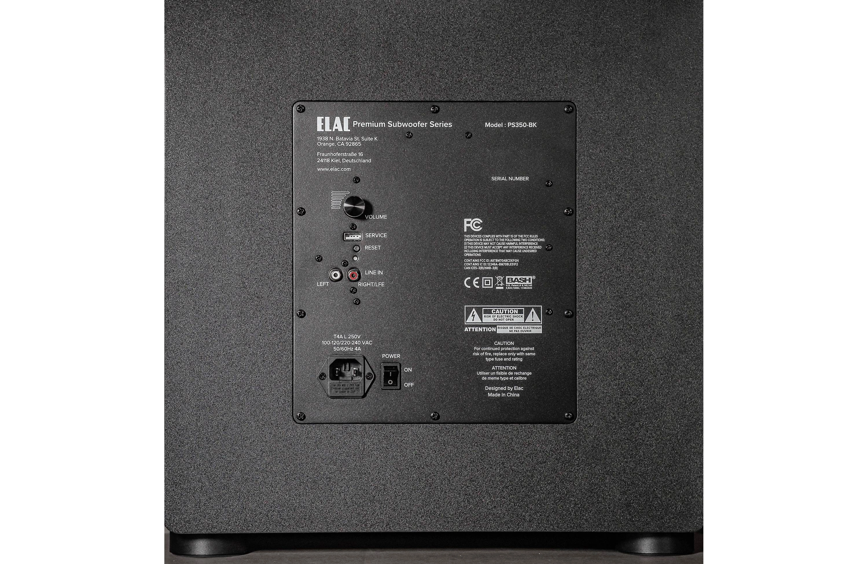 ELAC VARRO PS350-BK 12” Premium Subwoofer