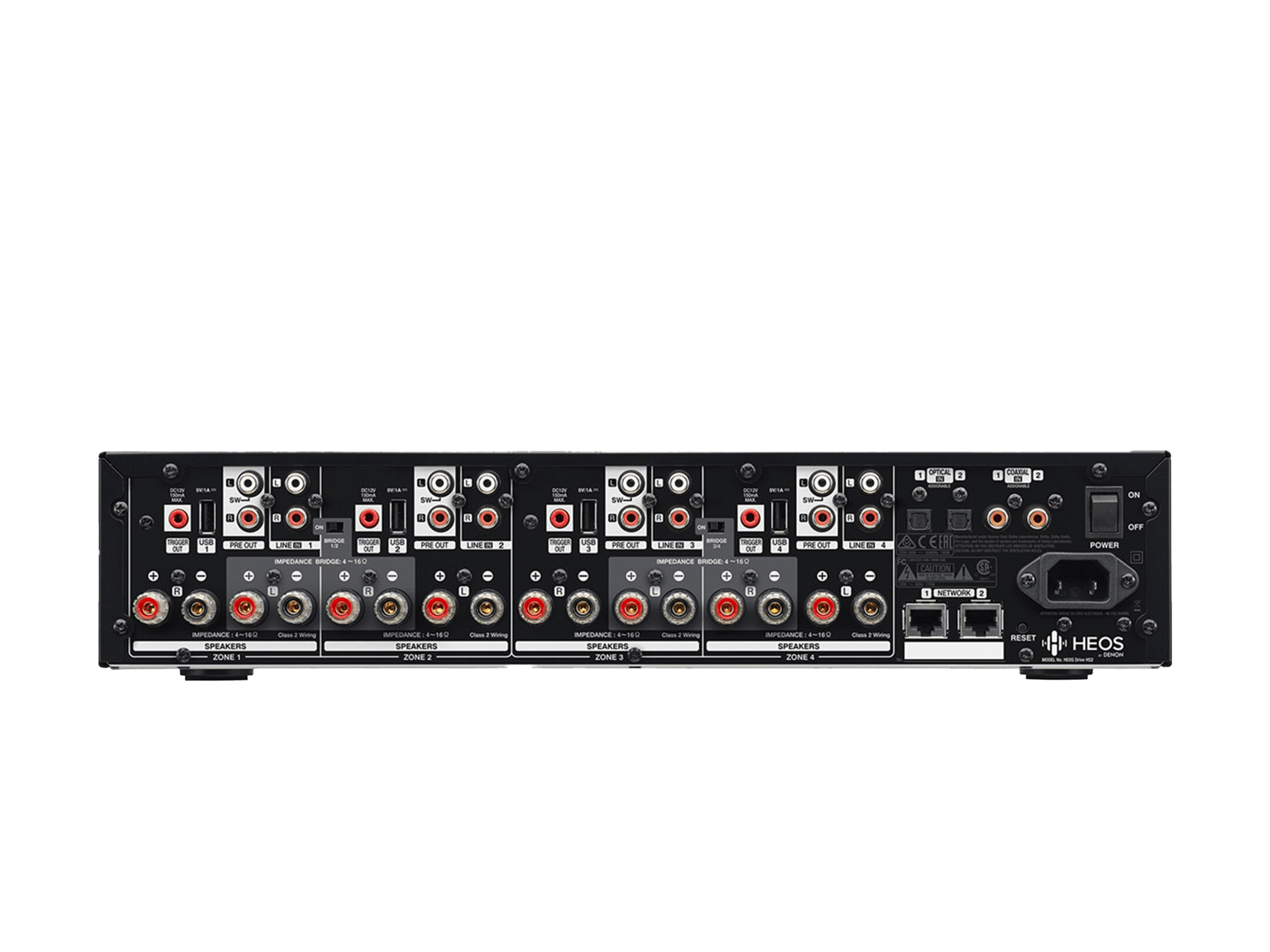 Denon HEOS Drive HS2 Çok Odalı 8-Kanal Amplifikatör