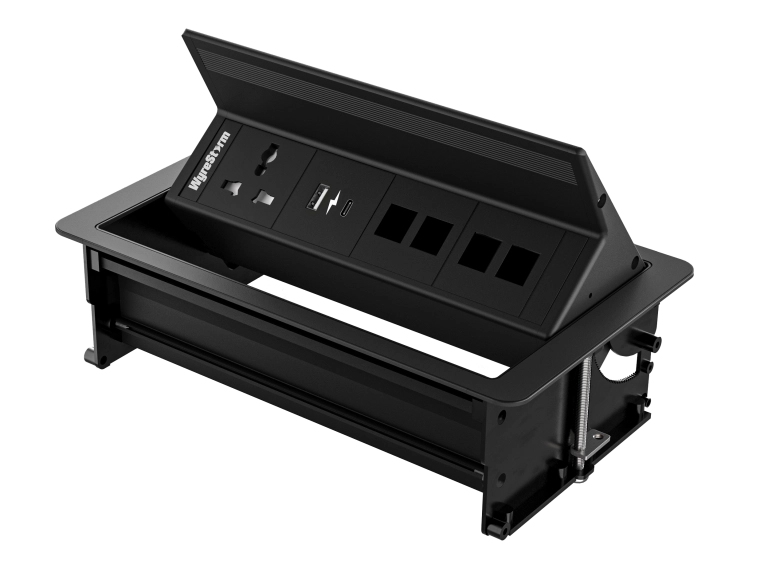 WyreStorm IDB-400-MS Flip-Up In-Desk Connectivity Module