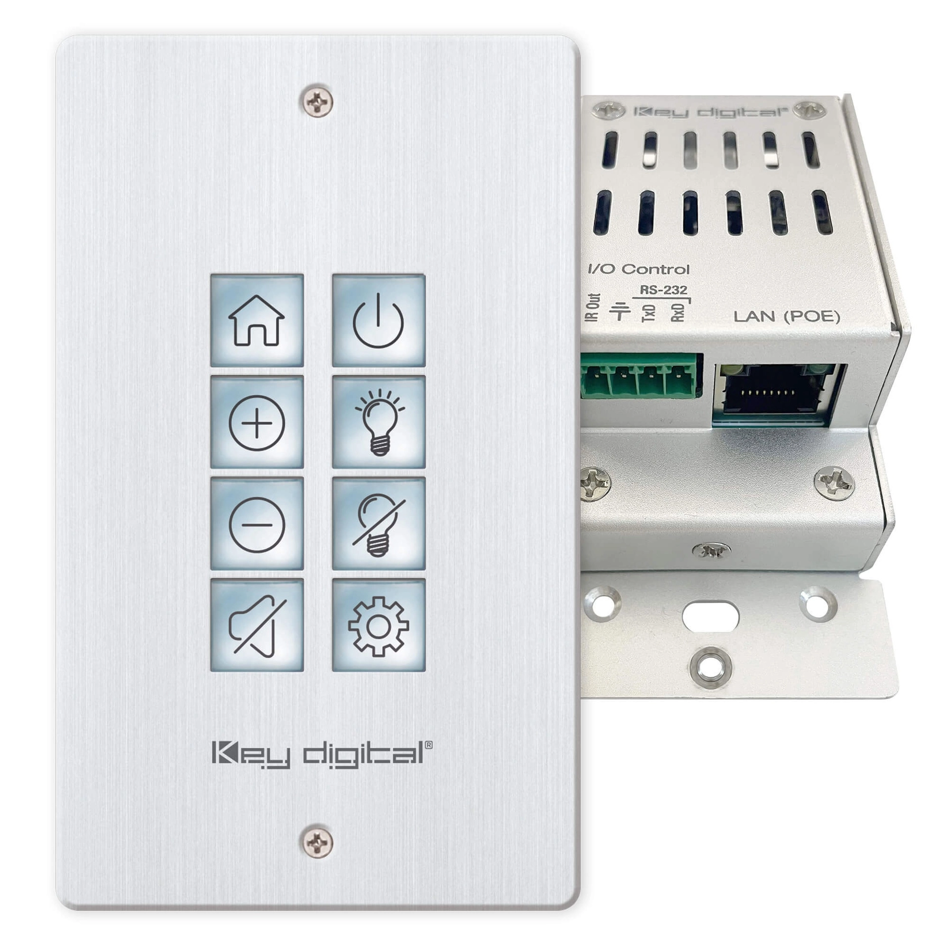 Key Digital KD-WP8-3 IP Control Wall Plate Keypad
