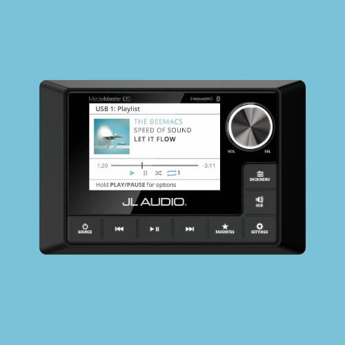 JL Audio MM105 Su Geçirmez 4 Zonlu Marine Oynatıcı