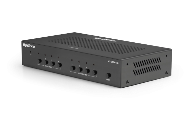 WyreStorm MX-0404-SCL 4K60Hz 4x4 HDMI Matrix Switcher