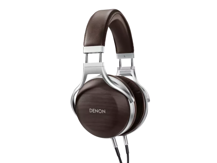 Denon AH-D5200 | 50 mm FreeEdge Sürücüler | Zebrawood Kabinli Üst Seviye Kulaklık
