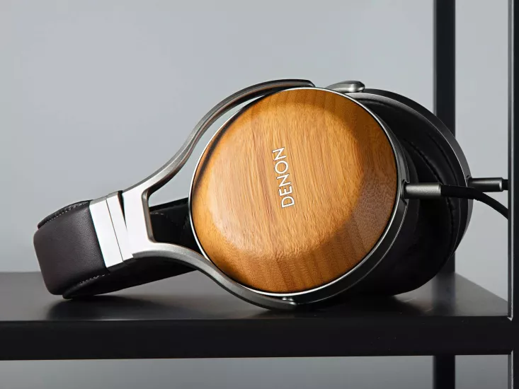 Denon AH-D9200 | 50 mm FreeEdge Nanofiber Sürücüler | Japon Bambu Kapaklı Üst Seviye Kulaklık