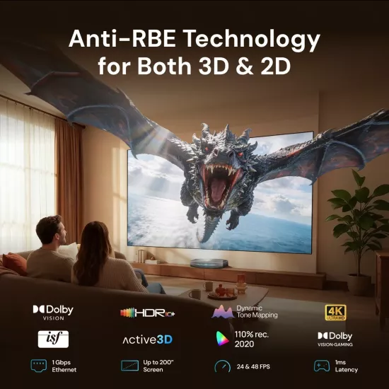 Awol Vision Aetherion Pro 4K Ultra Kısa Mesafe Lazer Projeksiyon