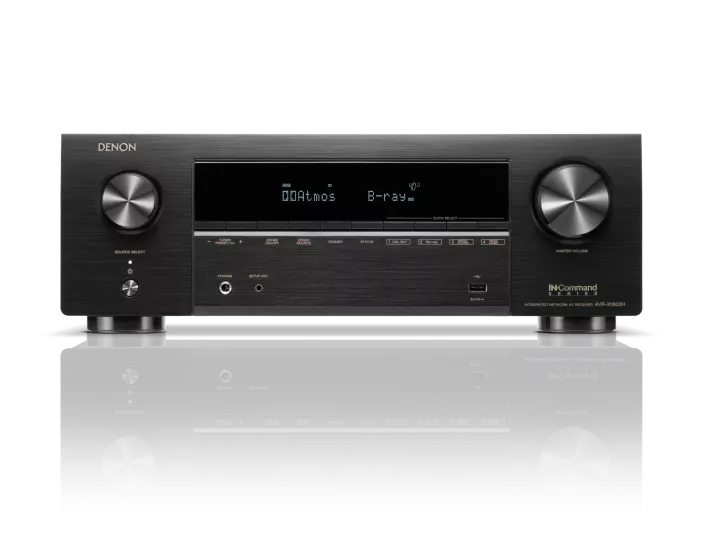 Denon AVR-X1800H | 8K Destekli 7.2 Kanal AV Receiver | Dolby Atmos & HEOS
