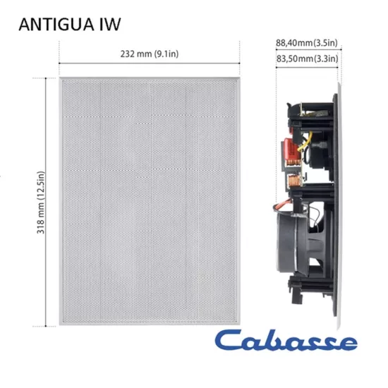 Cabasse Antigua In-Wall Duvar İçi Hoparlör