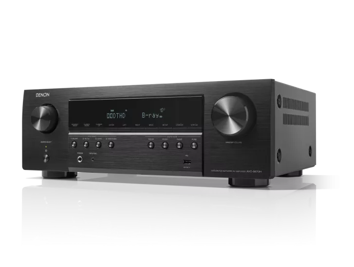 Denon AVC-S670H | 8K Destekli 5.2 Kanal AV Receiver | HEOS ve Audyssey Kalibrasyon