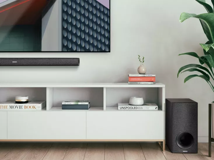 Denon DHT-S416 | 2.1 Kanal Soundbar | Google Chromecast Built-in & Kablosuz Subwoofer