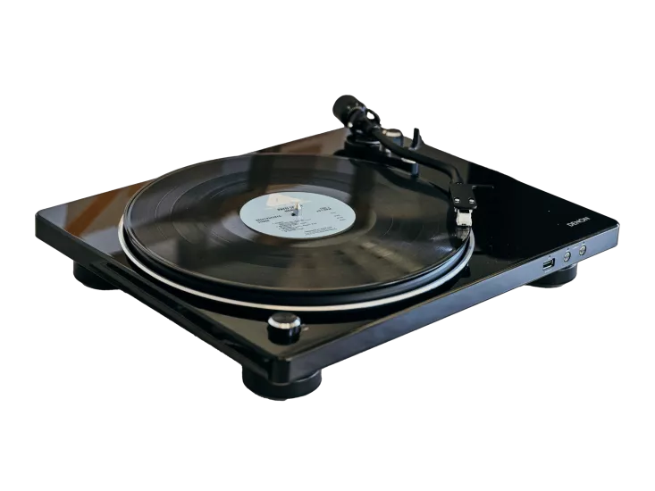 Denon DP-450USB | Yarı-Otomatik Kayış-Tahrikli Pikap | USB Dijital Kayıt & Dahili Phono EQ