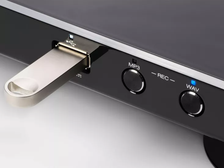 Denon DP-450USB | Yarı-Otomatik Kayış-Tahrikli Pikap | USB Dijital Kayıt & Dahili Phono EQ