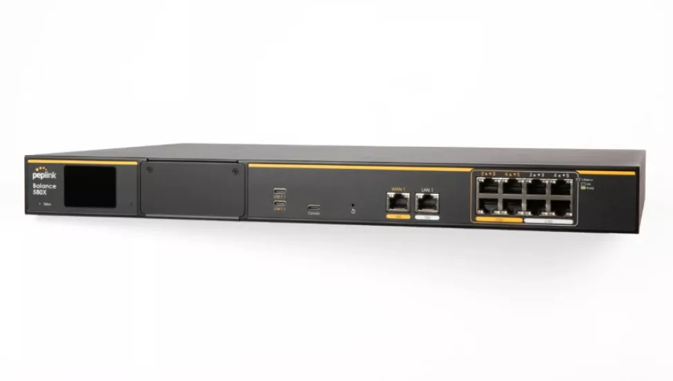 Peplink Balance 580X – Multi-Gig Enterprise Router