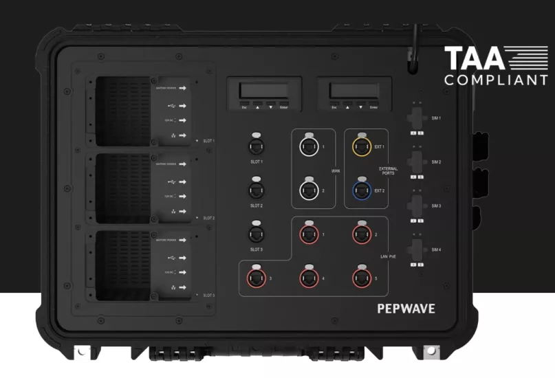 Peplink PDX Rapid Deployment Quad LTE SD-WAN Router 