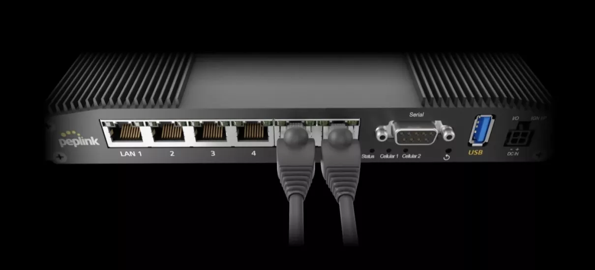 Peplink BR2 Pro Endüstriyel Dual 5G SD-WAN Router