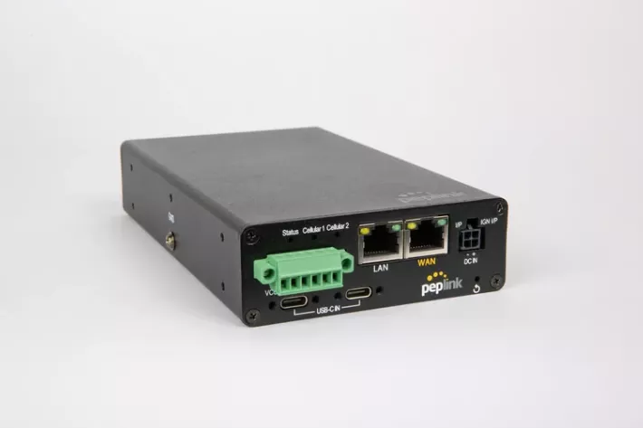 Peplink MAX Transit Duo Pro Endüstriyel Wi-Fi 6 Mobil Router 