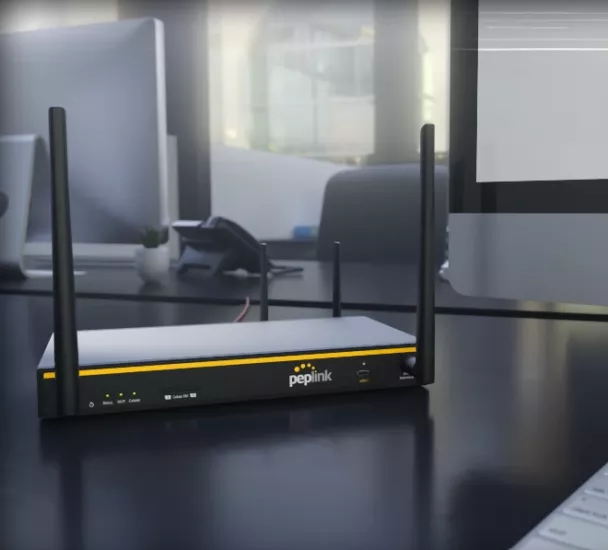 Peplink B One Plus LTE Cellular Backup Wi-Fi 6 Router 