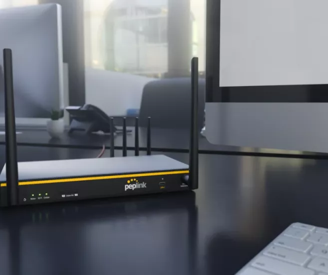 Peplink B One 5G Wi-Fi 6 Enterprise Router 