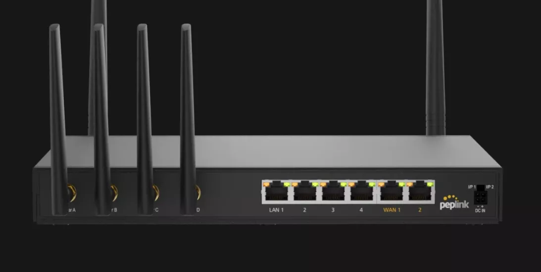 Peplink B One 5G Wi-Fi 6 Enterprise Router 