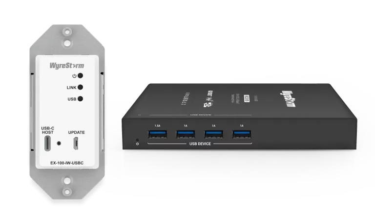 WyreStorm EX-100-IW-USBC USB 3.2 In-Wall HDBaseT Extender Kit