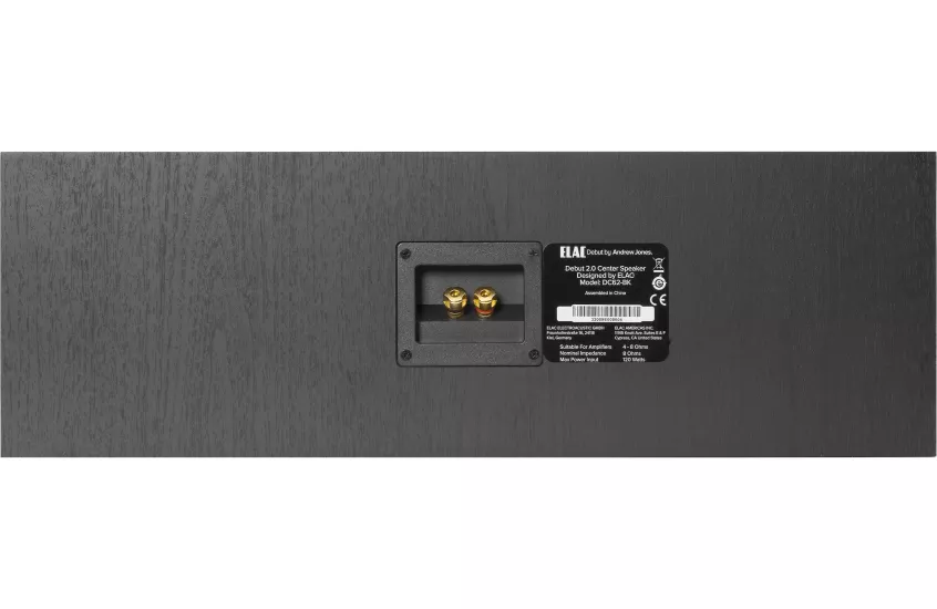 ELAC Debut 3.0 C6.2 Center Channel Speaker