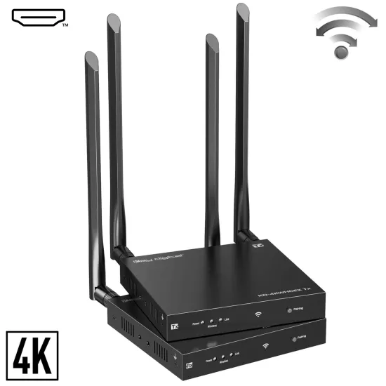 Key Digital KD-4KWHCEX Wireless HDMI Extender (50m / 164ft)