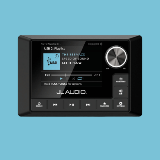 MM105 Weatherproof Source Unit with Full-Color LCD Display