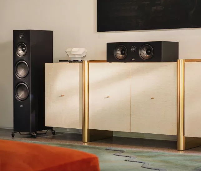 Polk Audio Reserve R400 Merkez Kanal Hoparlör | 1″ Pinnacle Tweeter & Çift 6.5″ Turbine Cone