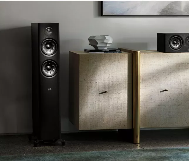 Polk Audio Reserve R600 Kule Hoparlör | Hi-Res Sertifikalı, Çift 6.5″ Turbine Woofer & Pinnacle Tweeter