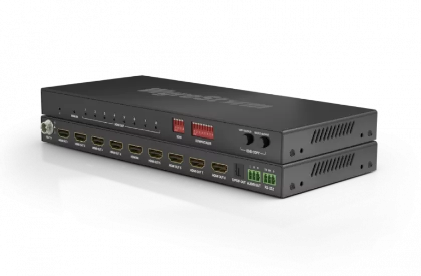 WyreStorm SP-0108-SCL 4K60Hz 1x8 HDMI Splitter (Scaling)