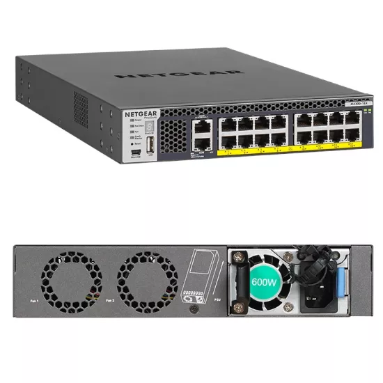 NETGEAR M4300-16X (XSM4316PA-16X) 10G L3 Managed Switch