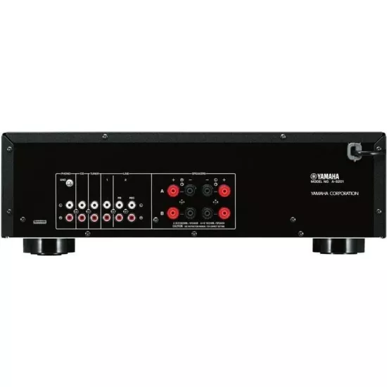 Yamaha A-S201 Stereo Amplifikatör | 100W RMS, Pure Direct, Hi-Fi Giriş Seviyesi Amfi