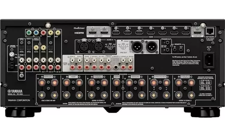 Yamaha RX-A8A | 11.2 Kanal Ultimate AVENTAGE Surround Receiver | SURROUND:AI™ | 7x HDMI (8K/60Hz)