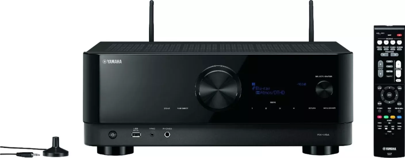Yamaha RX-V6A | 7.2 Kanal 8K AV Receiver | CINEMA DSP 3D | Dolby Atmos | 7x HDMI