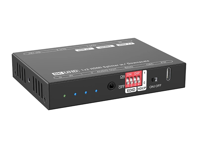 Woxcon HDMI 2.1 8K 60 Hz 1×2 Görüntü Çoğaltıcı