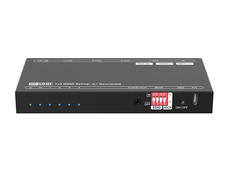 Woxcon HDMI 2.1 8K 60 Hz 1×4 Görüntü Çoğaltıcı