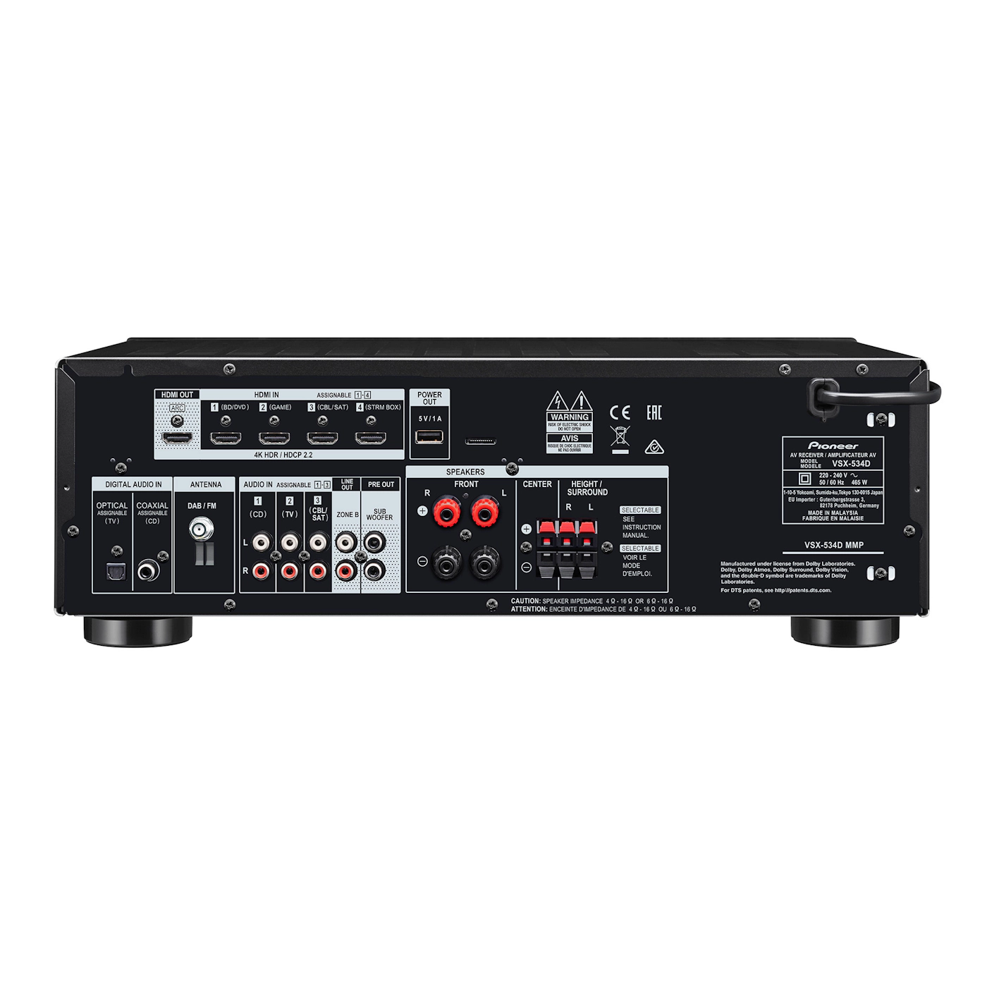 Pioneer VSX 534D Sinema Amplifikatörü