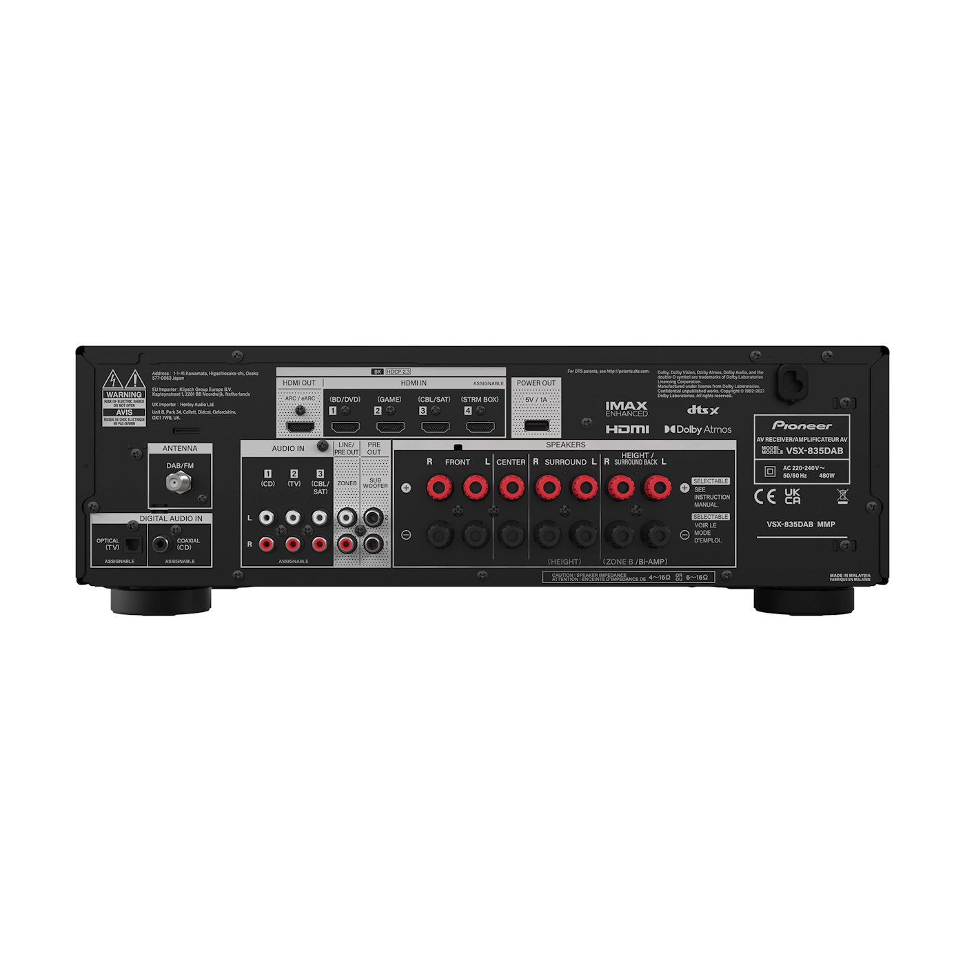 Pioneer VSX 835D Sinema Amplifikatörü