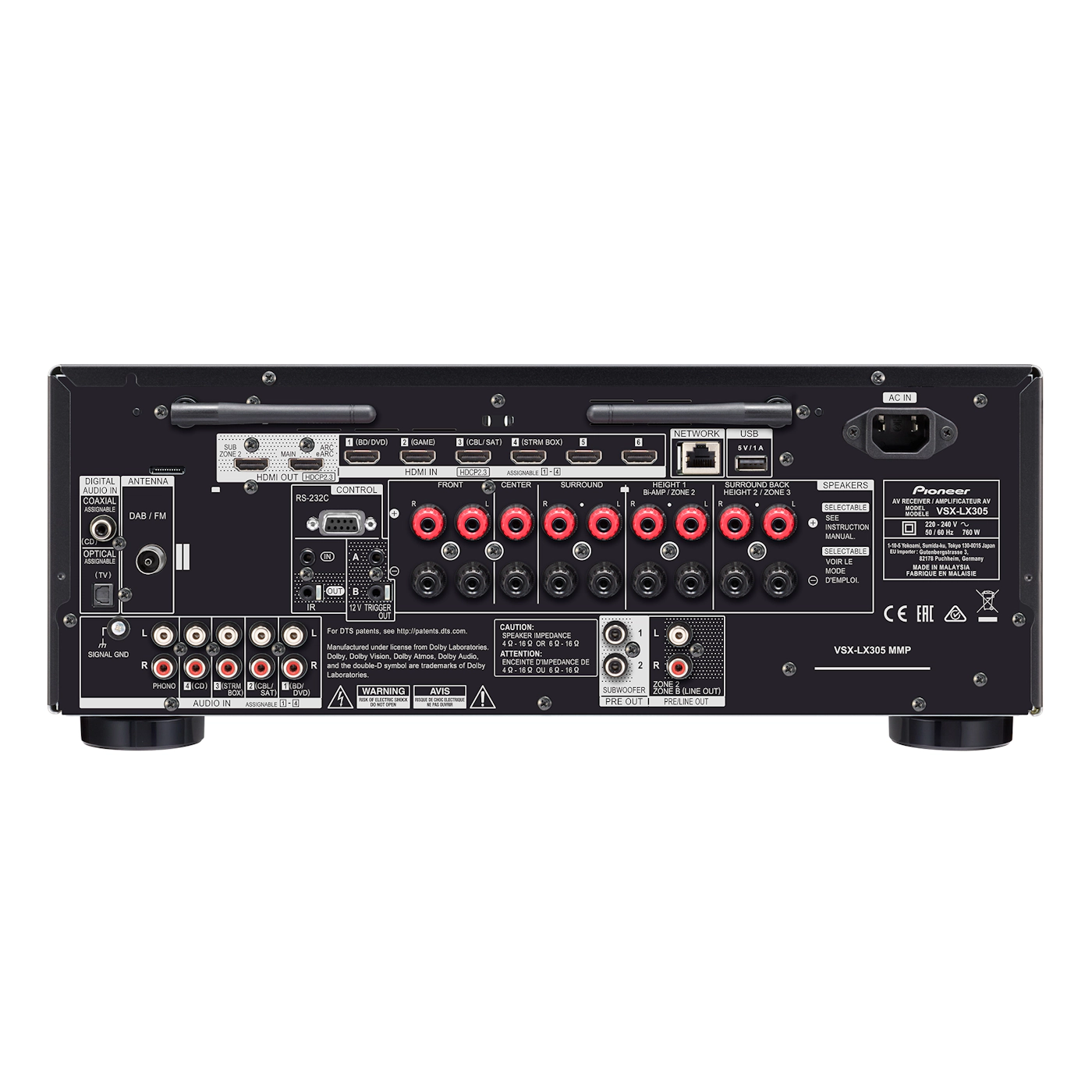 Pioneer VSX-LX305 Sinema Amplifikatörü