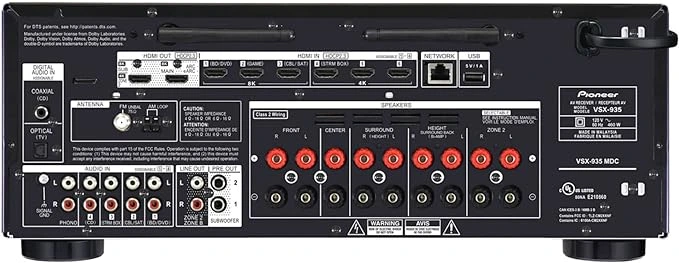 Pioneer VSX 935 7.2 Kanal Sinema Amplifikatör