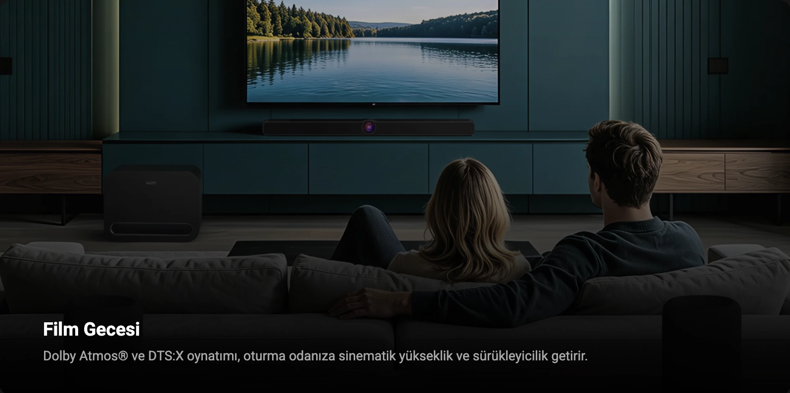 WIIM BAR Kablosuz Hoparlör Sistemi